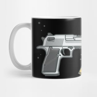 Pistol gun with bullets Mug